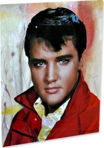 Elvis Presley "Elvis One" by Mark Lewis