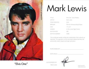 Elvis Presley Print - Elvis One