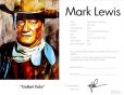 John Wayne Print “Gallant Duke” by Mark Lewis