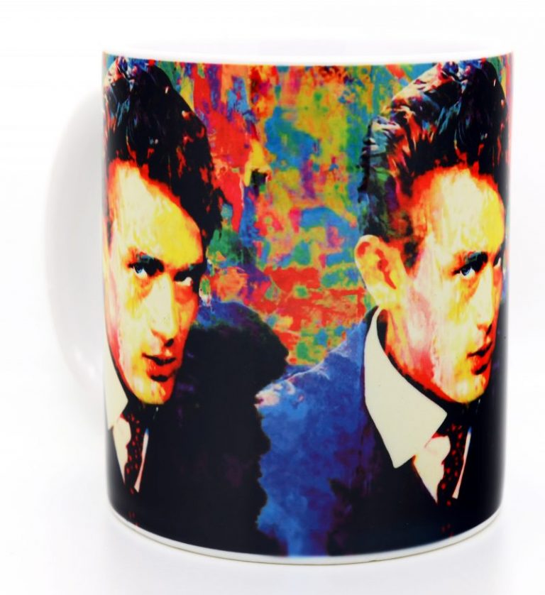 James Dean coffee mug "Life's Significance" signed collectible Mark