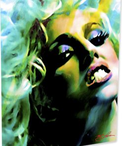 Lady Gaga "Mascara Darkness" by Mark Lewis