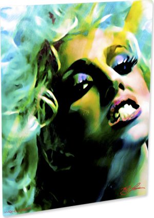 Lady Gaga "Mascara Darkness" by Mark Lewis