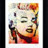 Marilyn Monroe "Red Marilyn" by Mark Lewis