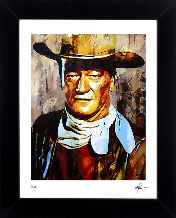 John Wayne Print "Gallant Duke" by Mark Lewis