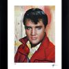Elvis Presley Print - Elvis One by Mark Lewis