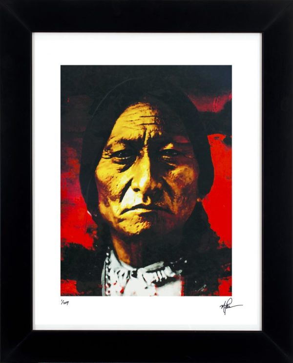Sitting Bull "Behold The Sun" by Mark Lewis