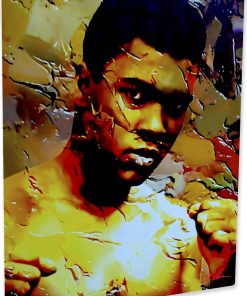 Muhammad Ali art print Adapted Solidification