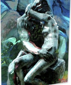 Rodin art print The Kiss