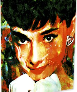 Audrey Hepburn art print Tiffany Delight