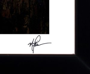 Kurt Cobain As Darkness Fell LEP Signature