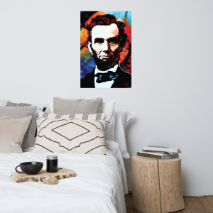 Abraham Lincoln poster by Mark Lewis - Knowing Lincoln