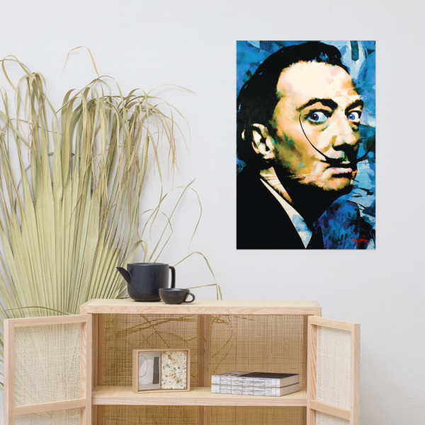 Salvador Dali Poster by Mark Lewis - am