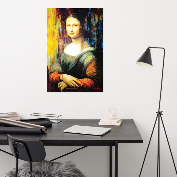Mona Lisa Poster by Mark Lewis - Ageless Charm