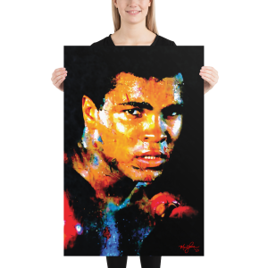 Muhammad Ali poster by Mark Lewis - Affirmation Realized