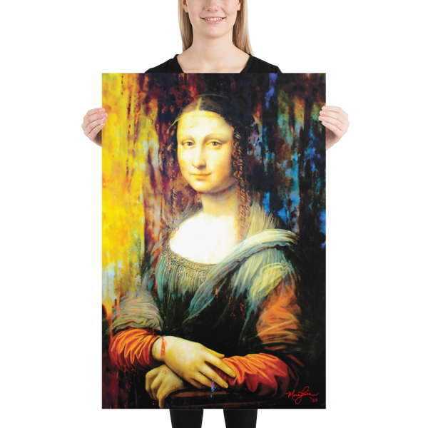 Mona Lisa Poster by Mark Lewis - Ageless Charm