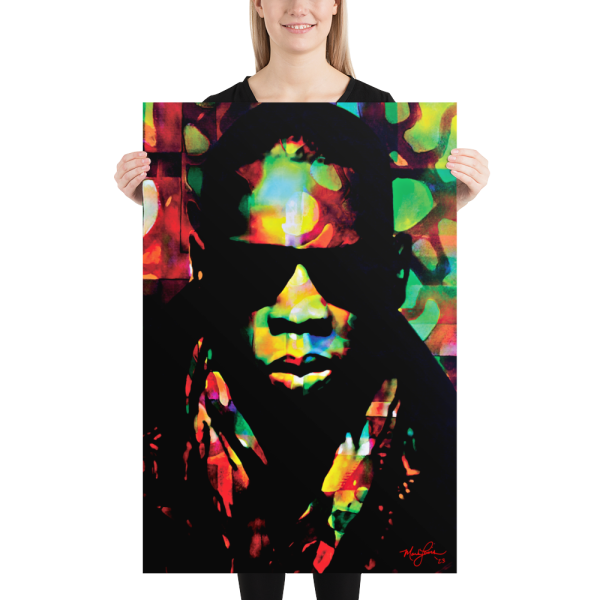 Jay Z poster wall art signed Mark Lewis - Colors Of A CEO